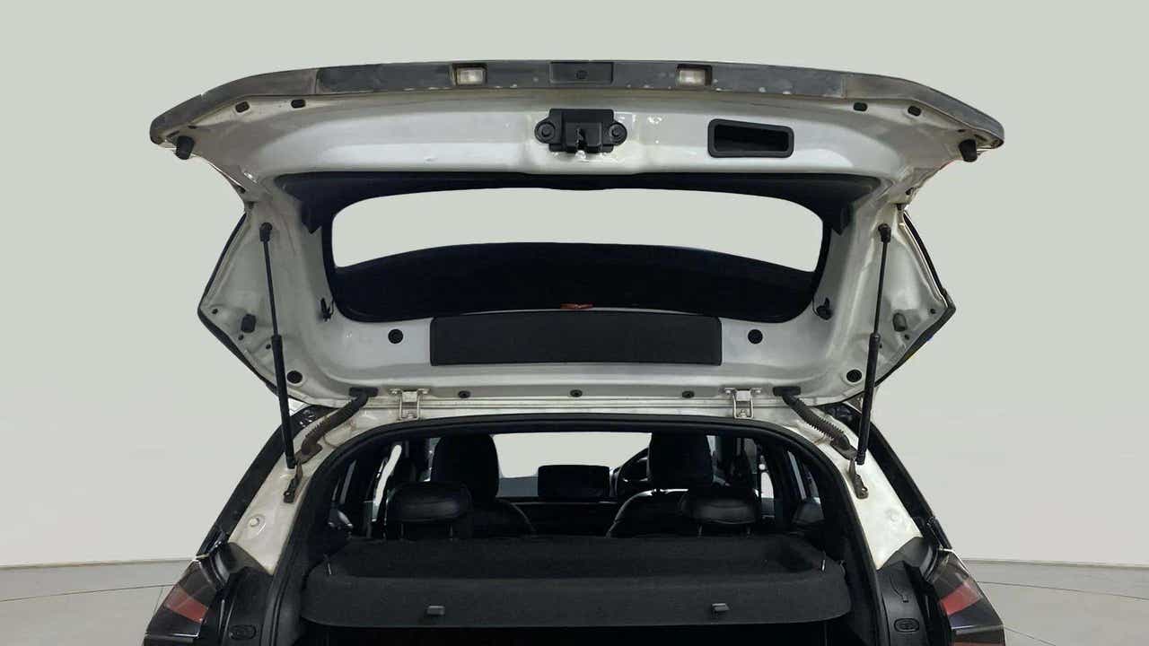 Boot space view of a Tata Nexon 2017-2023