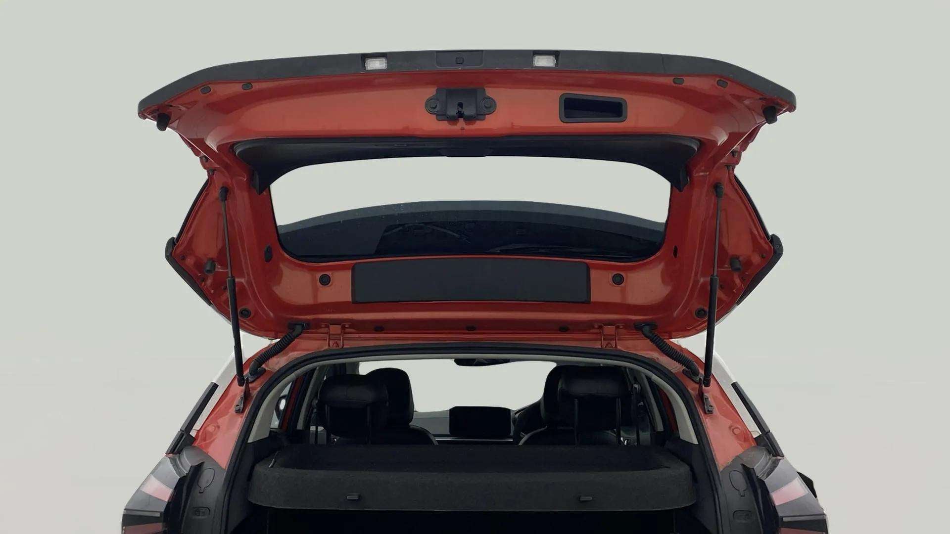 Boot space view of a Tata Nexon