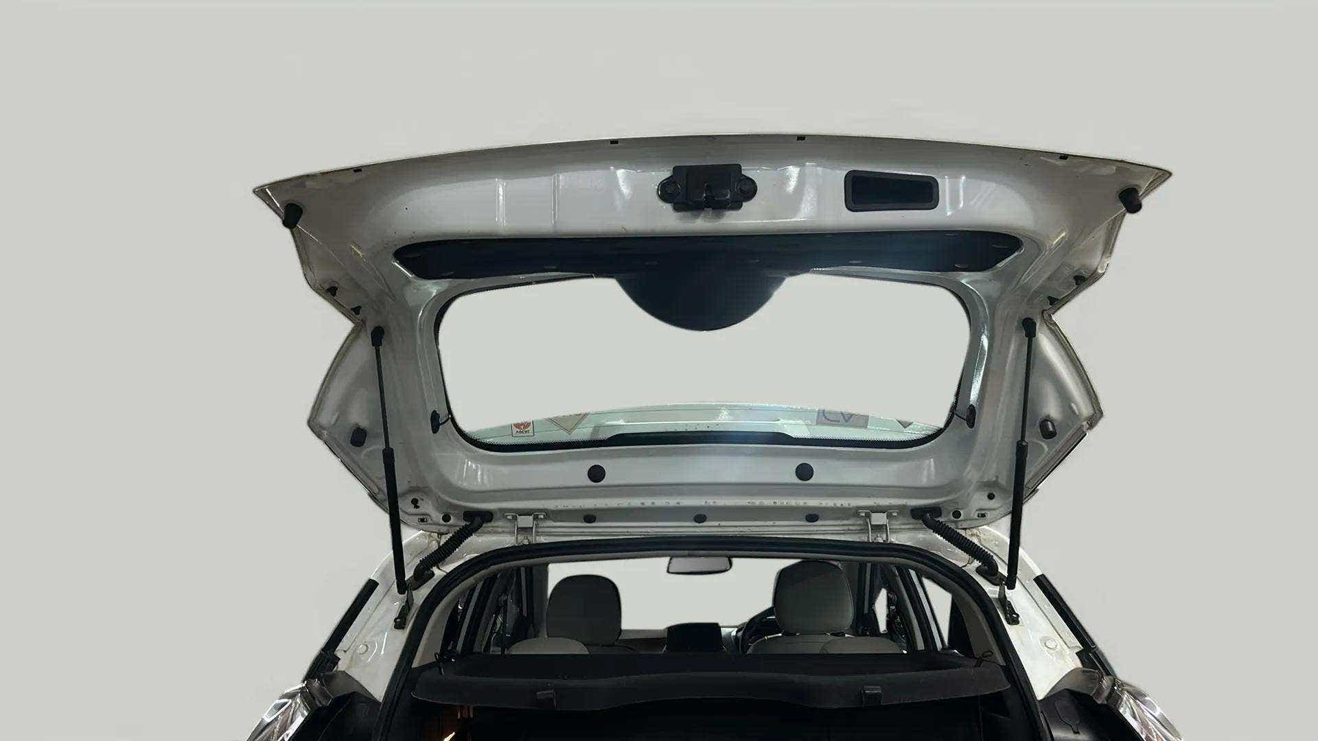 Open boot view of a Tata Nexon 2017-2023