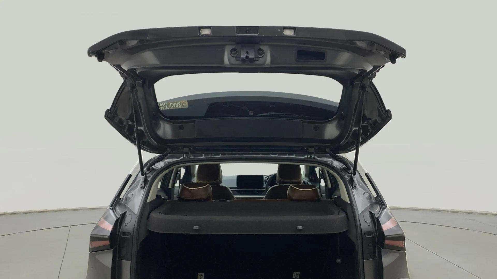 Boot space view of a Tata Nexon