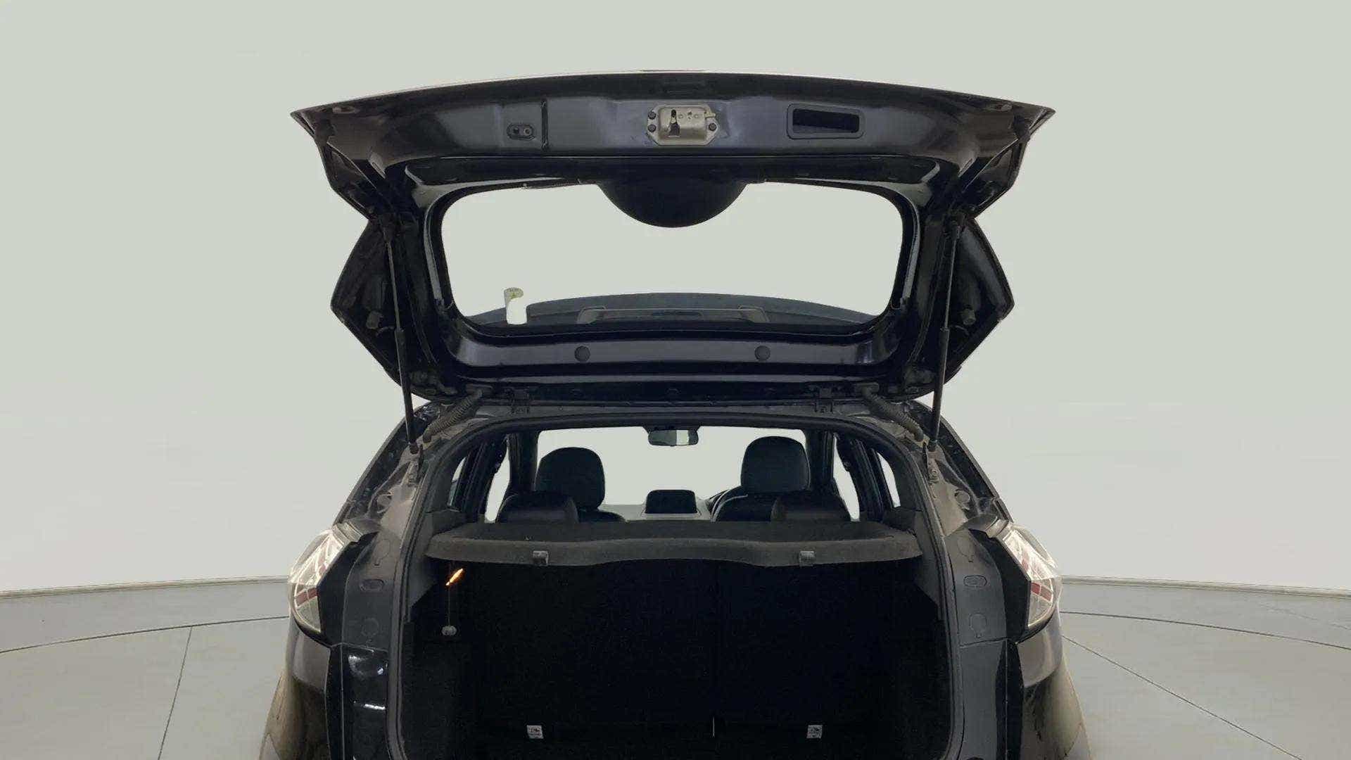 Boot space view of a Tata Nexon 2017-2023