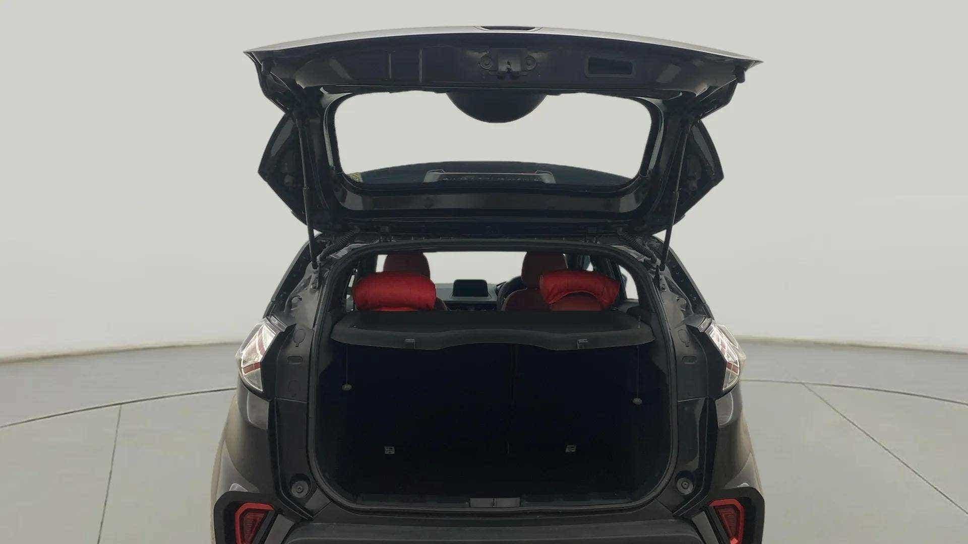 Boot space view of a Tata Nexon 2017-2023