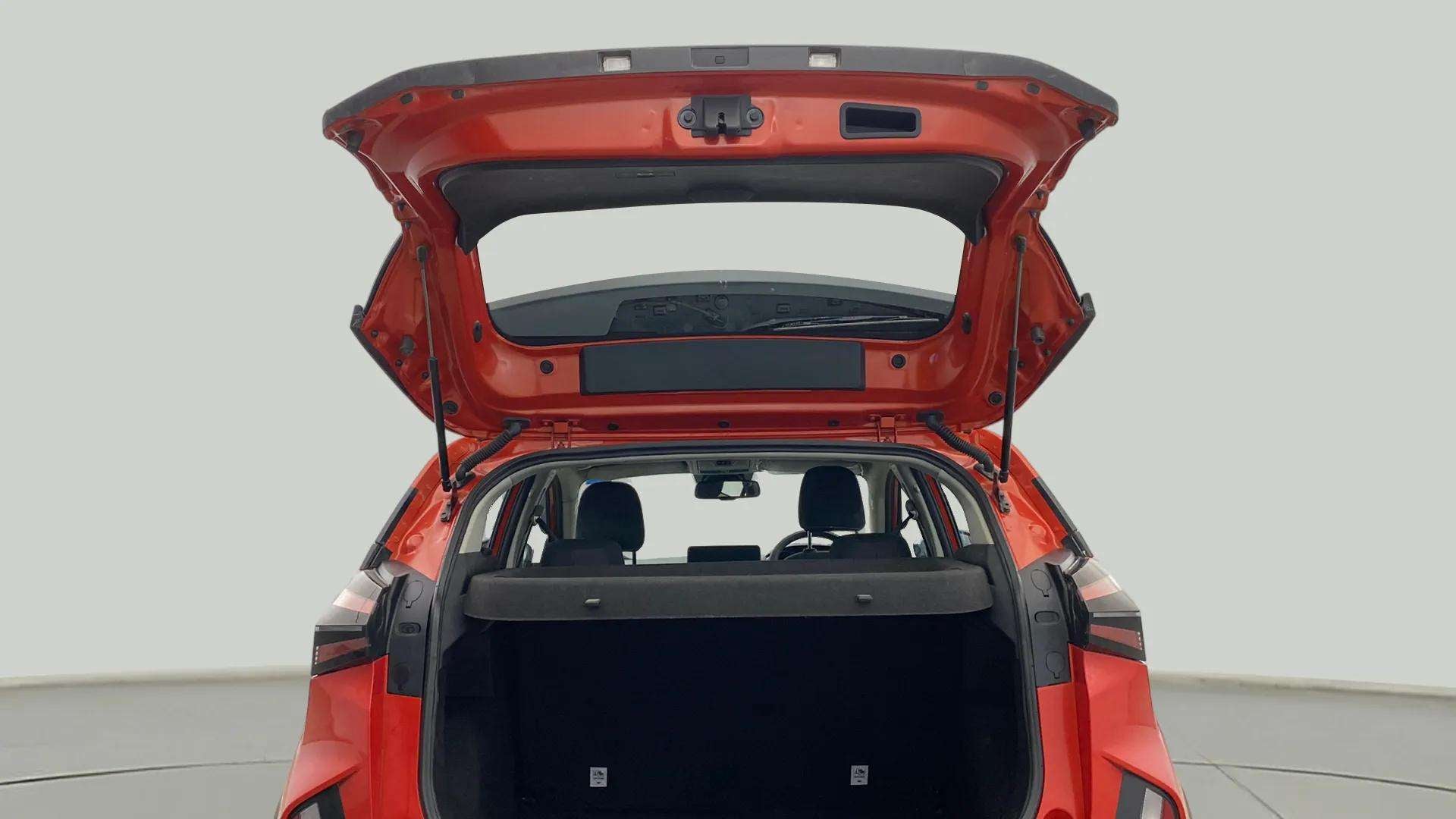Open boot view of a Tata Nexon