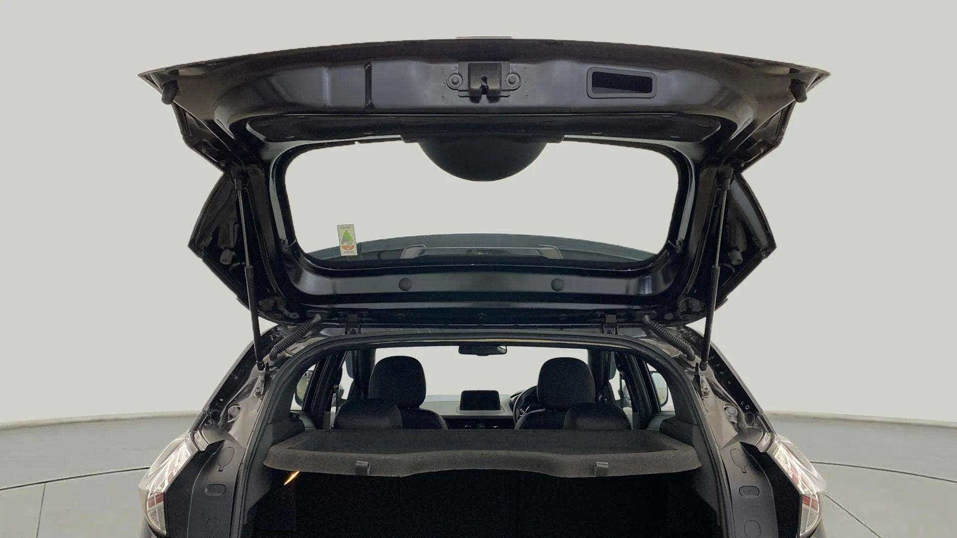 Boot space view of a Tata Nexon 2017-2023