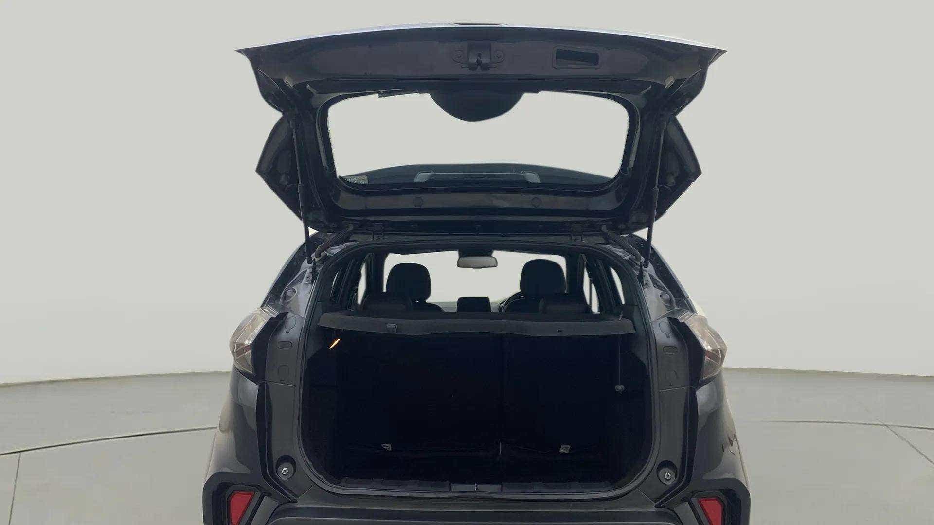 Open boot view of a Tata Nexon 2017-2023