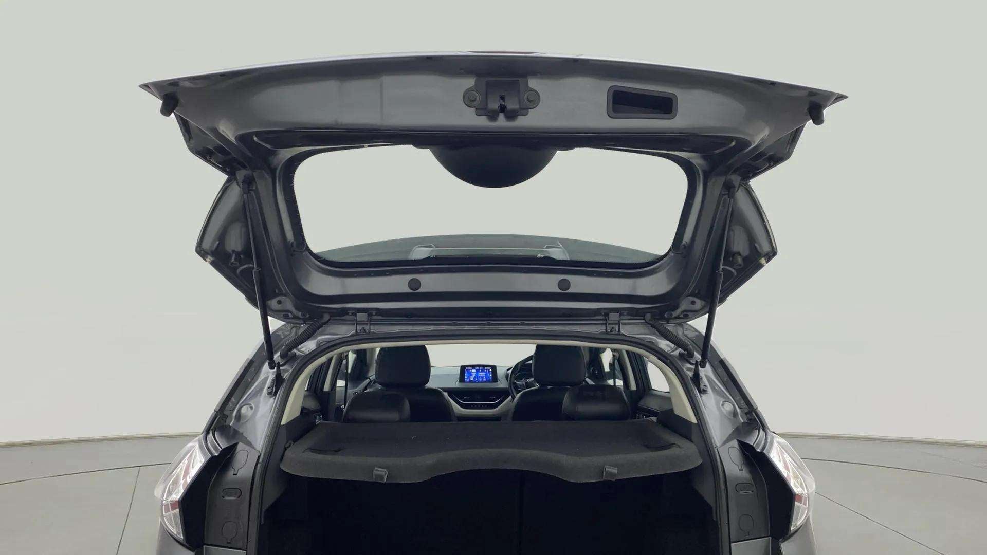 Boot space view of a Tata Nexon 2017-2023