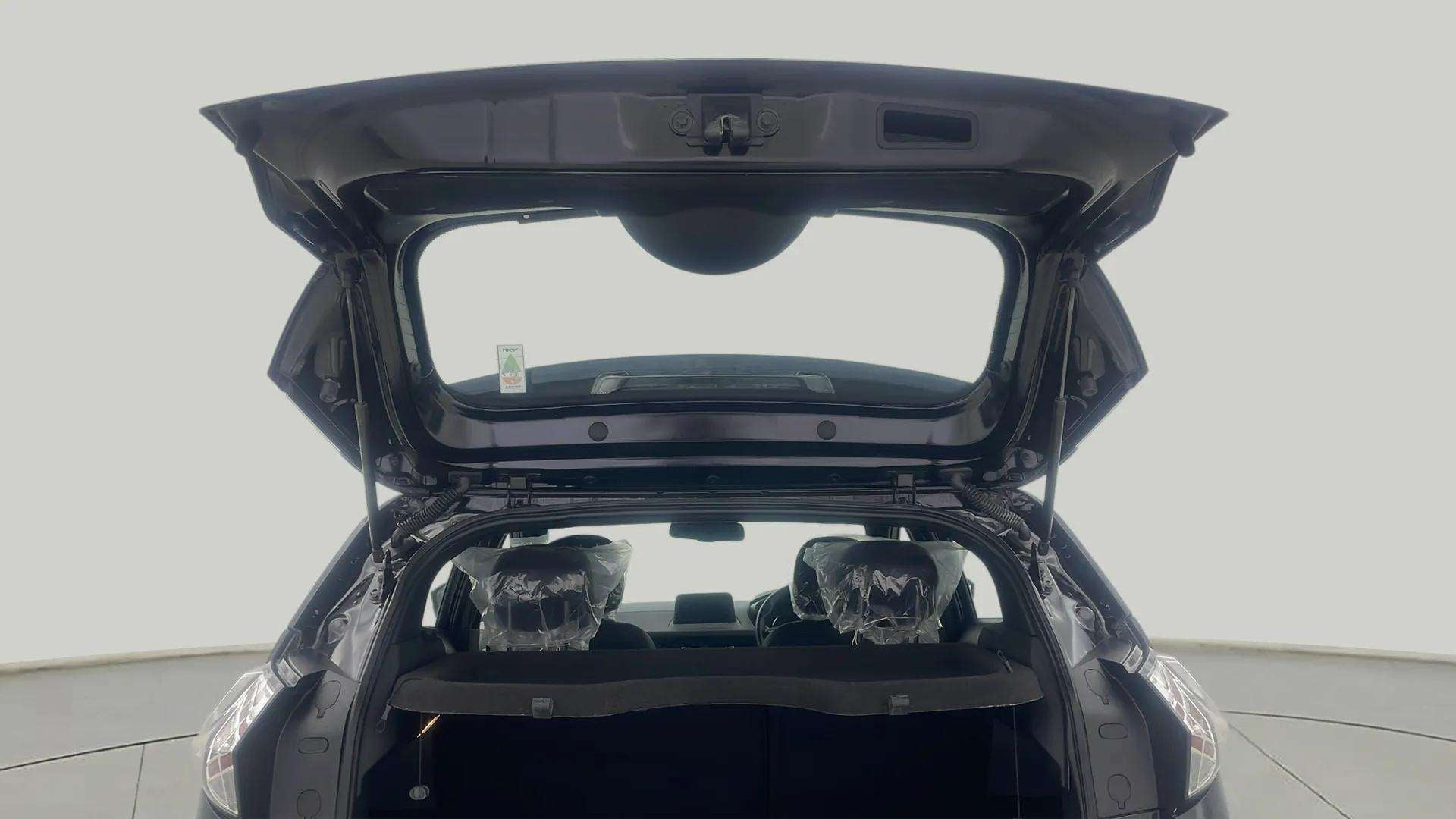 Boot space view of a Tata Nexon 2017-2023