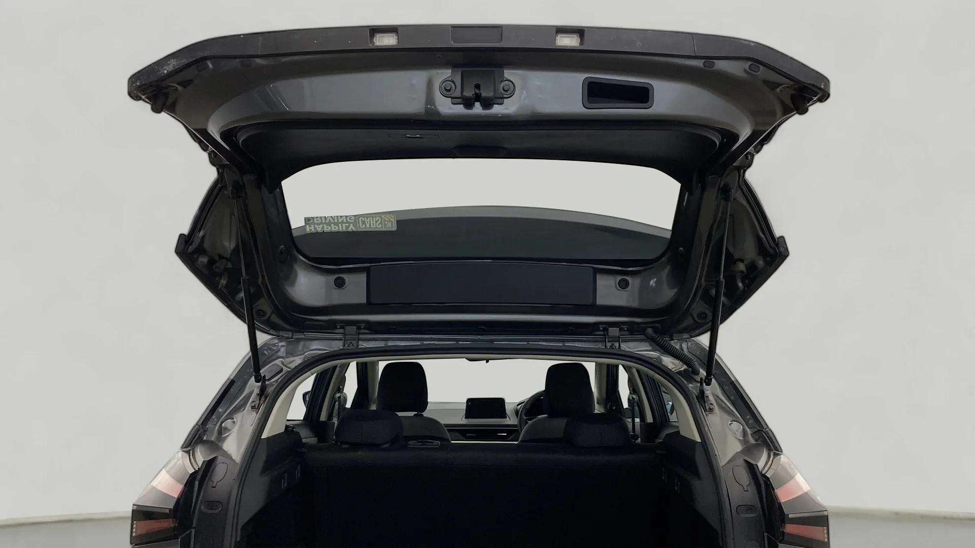 Rear boot area of a Tata Nexon