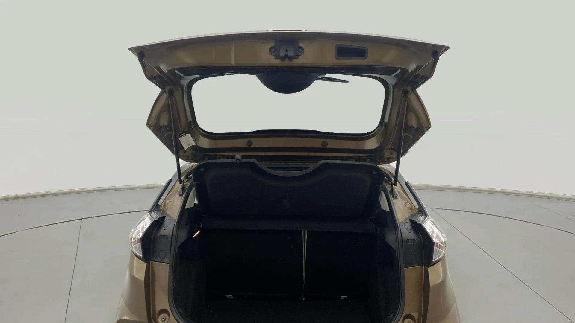 Boot space view of a Tata Nexon 2017-2023
