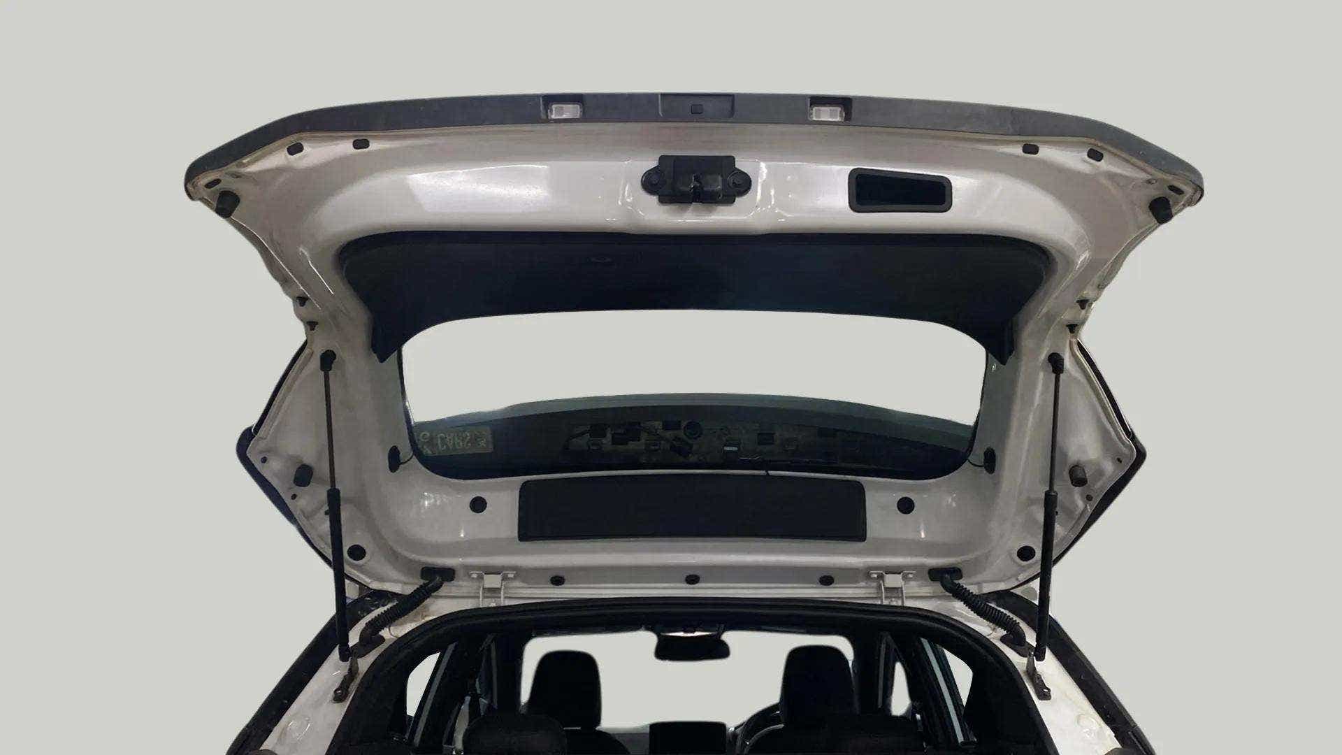 Boot open view of a Tata Nexon 2017-2023
