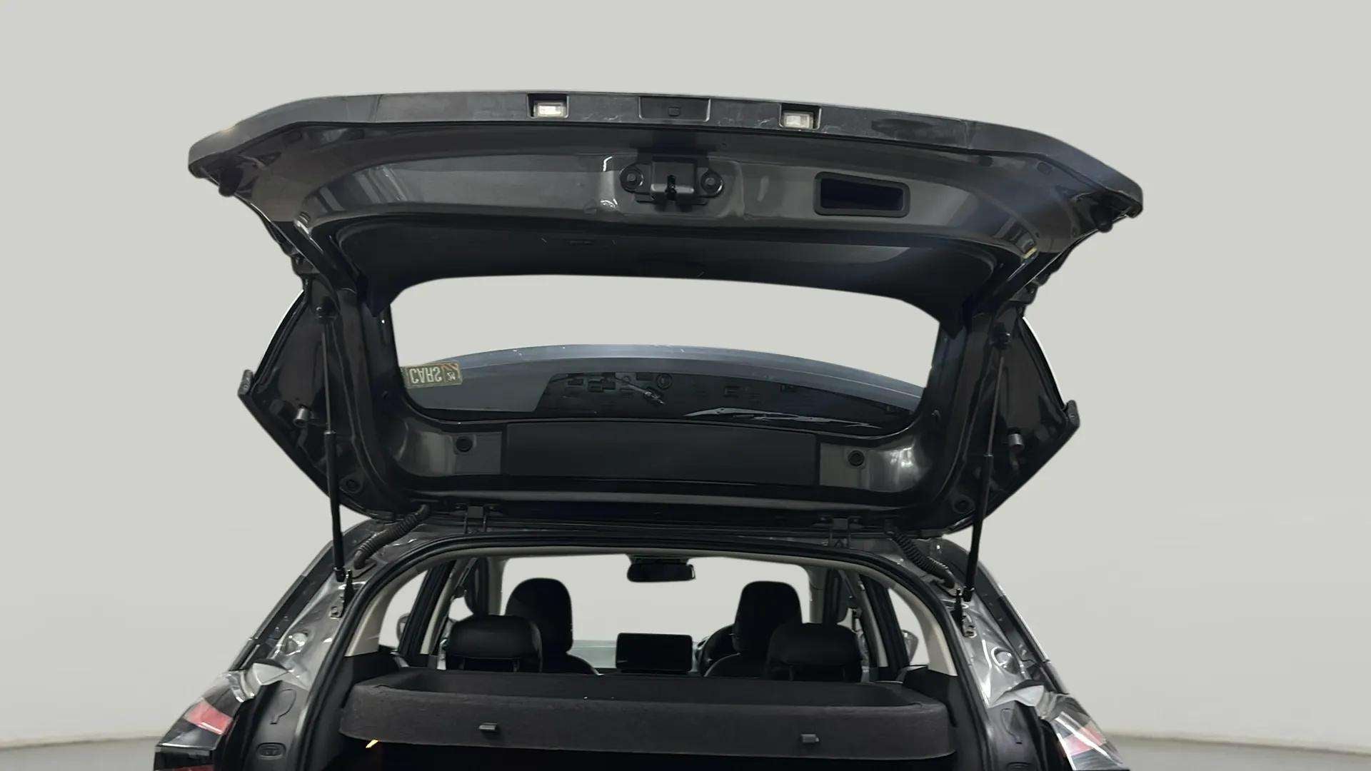 Open boot view of a Tata Nexon
