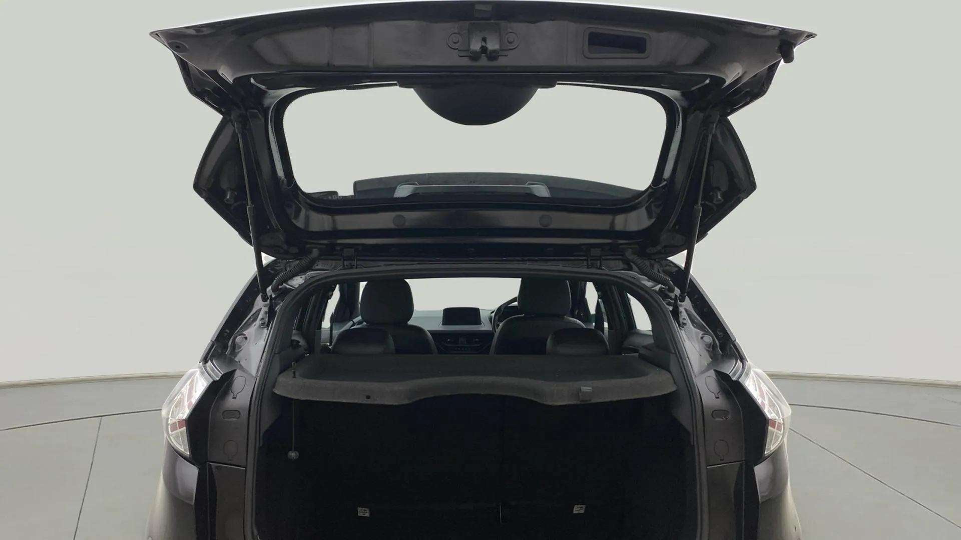 Boot space view of a Tata Nexon 2017-2023