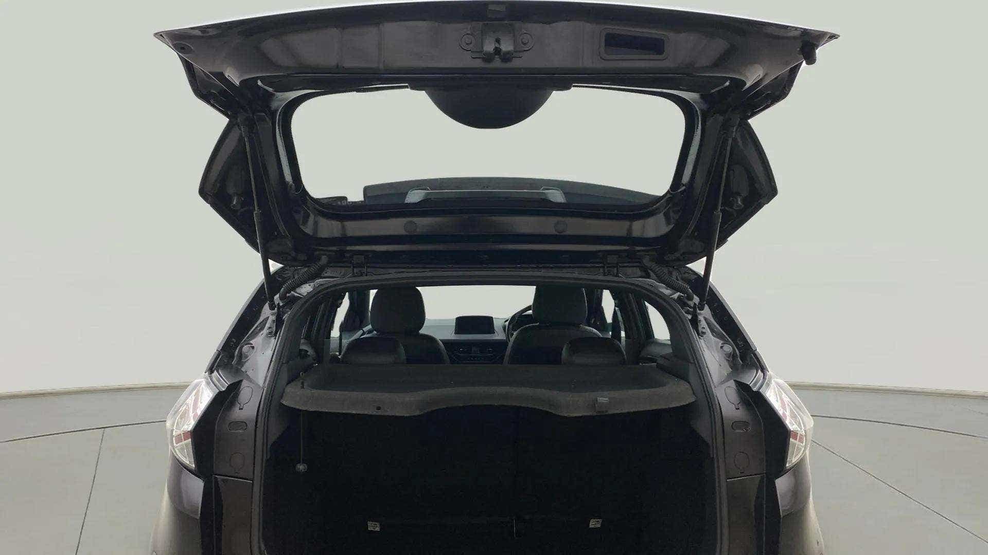 Boot space view of a Tata Nexon 2017-2023