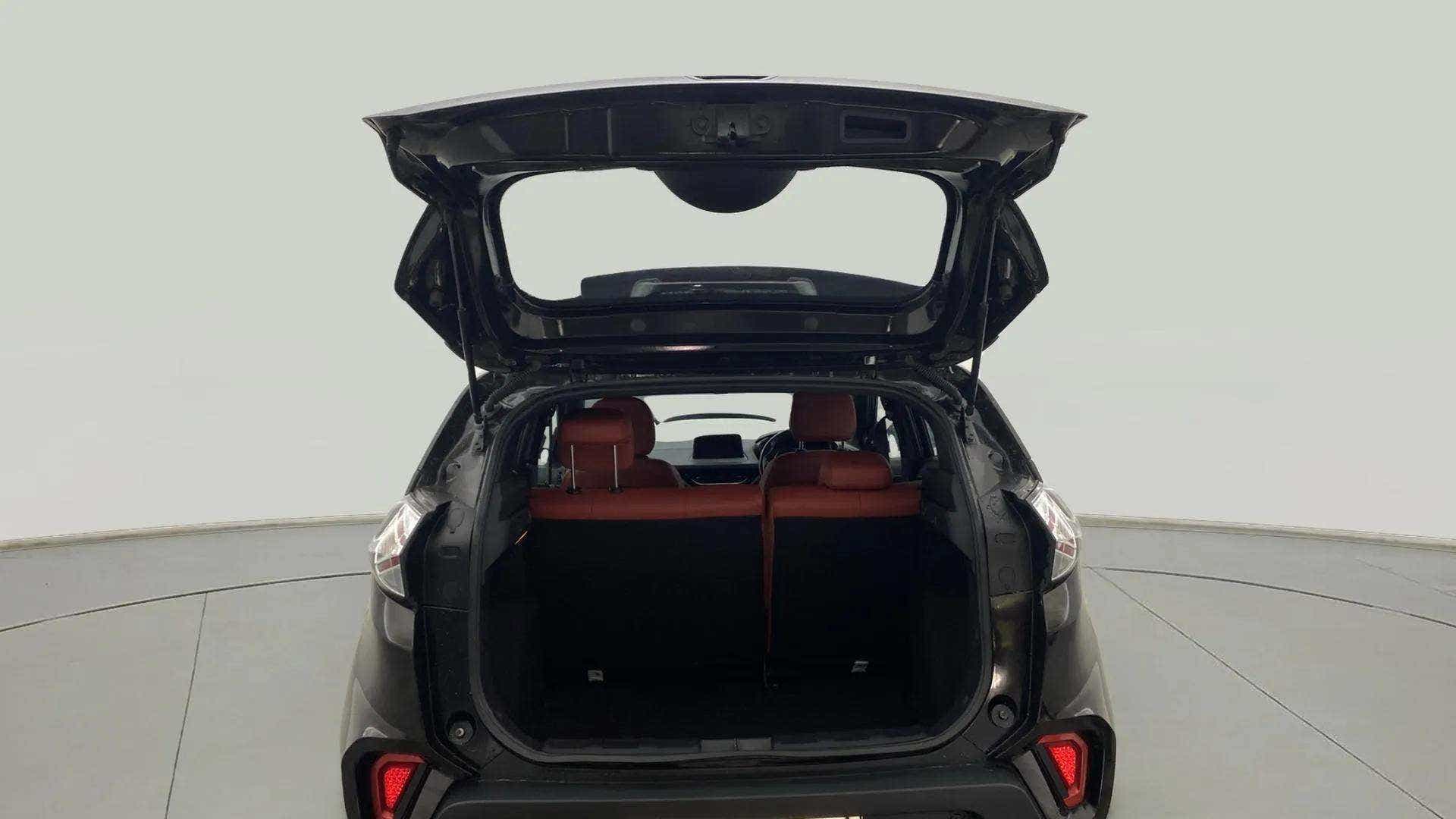Boot space view of a Tata Nexon 2017-2023