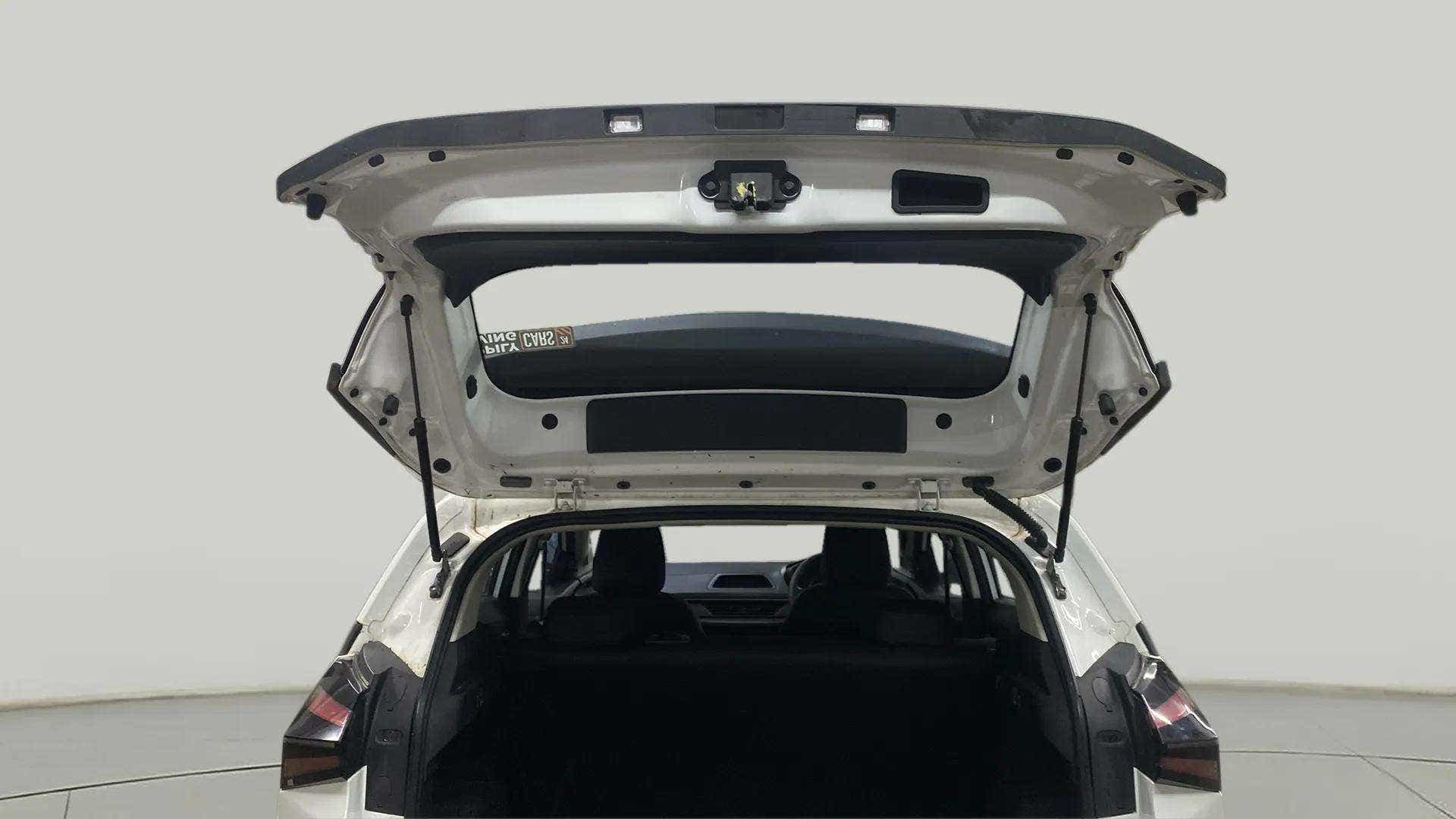 Boot space view of a Tata Nexon