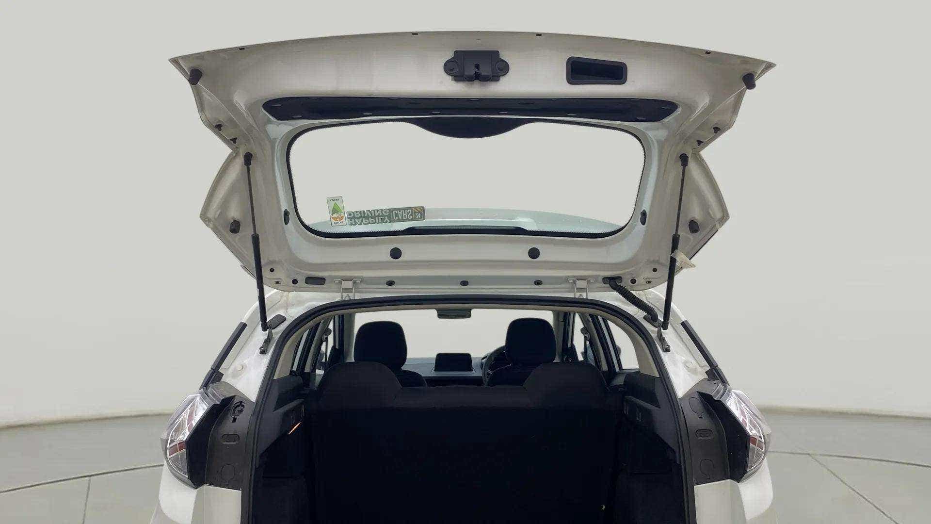 Boot view of a Tata Nexon 2017-2023