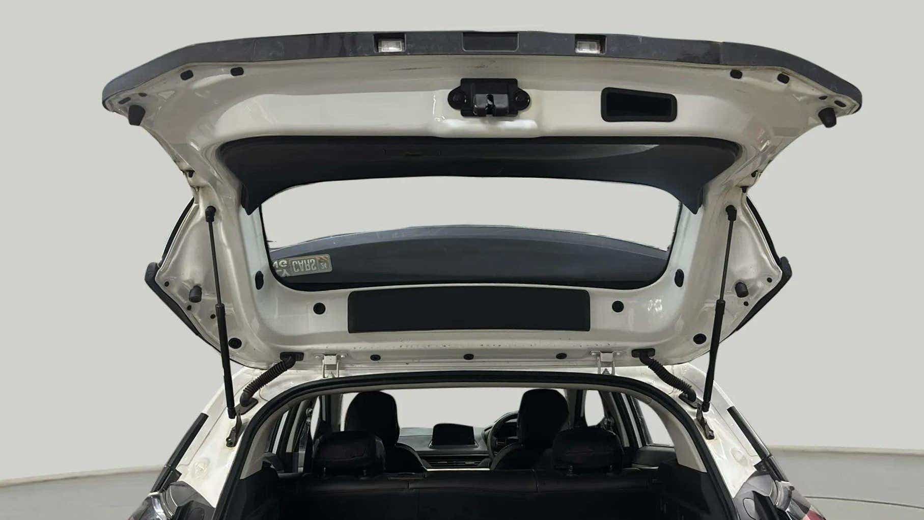 Open boot view of a Tata Nexon