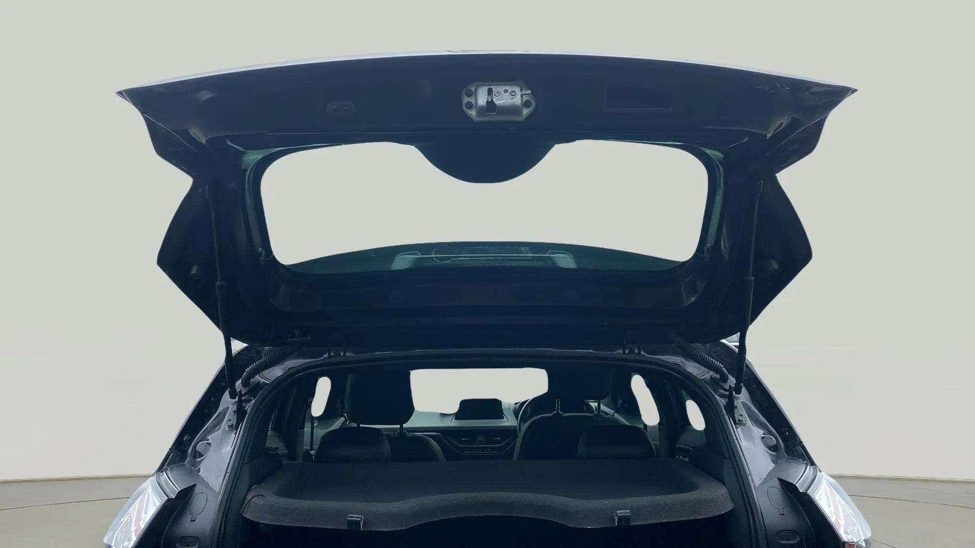 Boot open view of a Tata Nexon 2017-2023