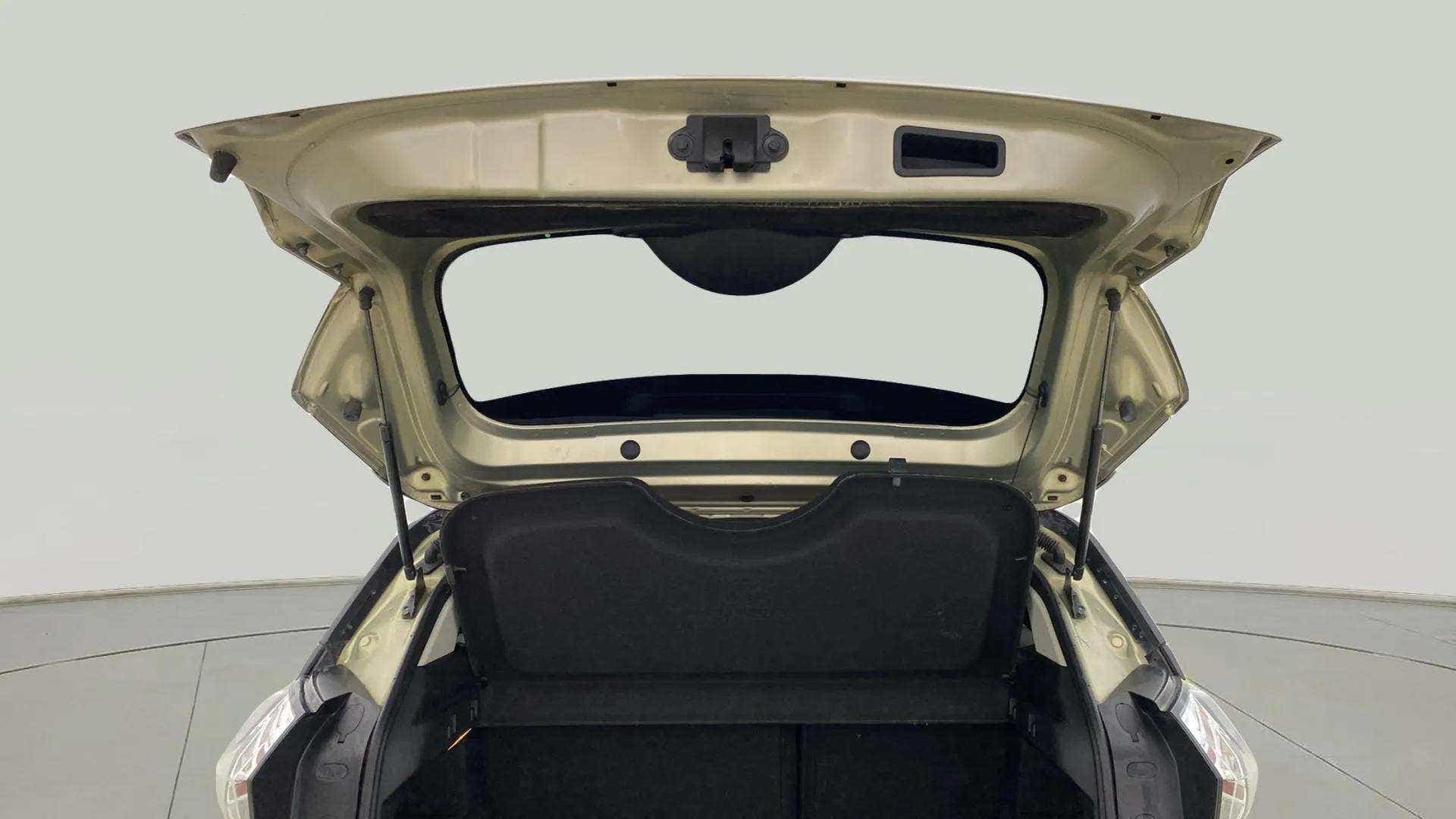 Boot space view of a Tata Nexon 2017-2023