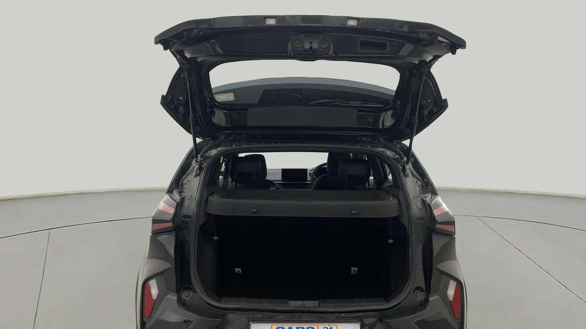 Boot space view of a Tata Nexon