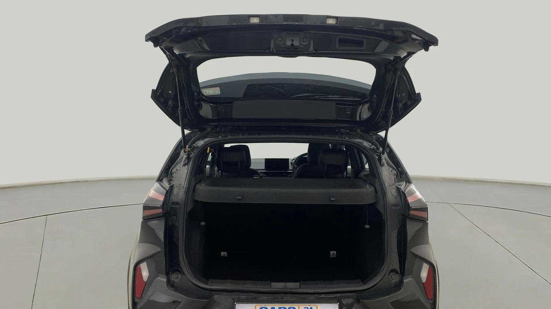 Boot space view of a Tata Nexon