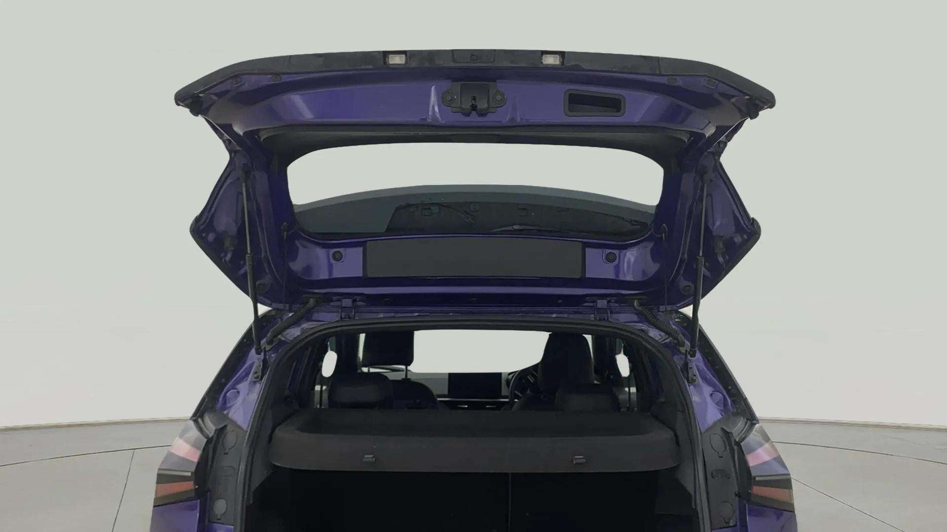 Open boot view of a tata nexon