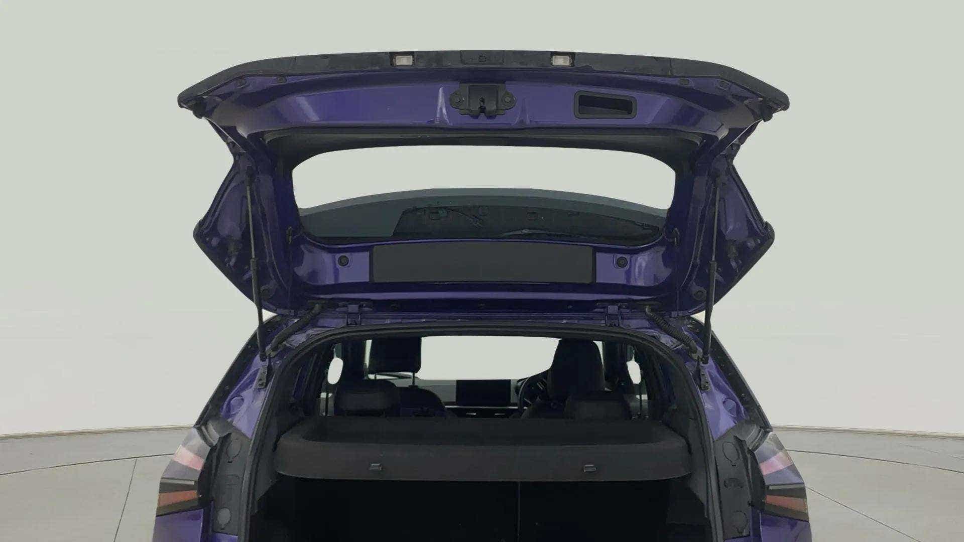 Open boot view of a tata nexon