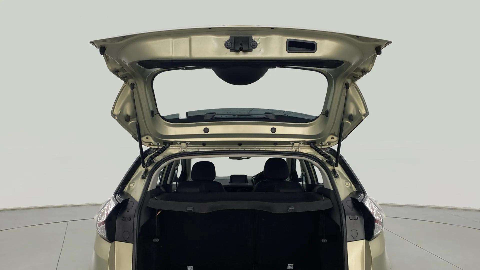 Boot space view of a Tata Nexon 2017-2023