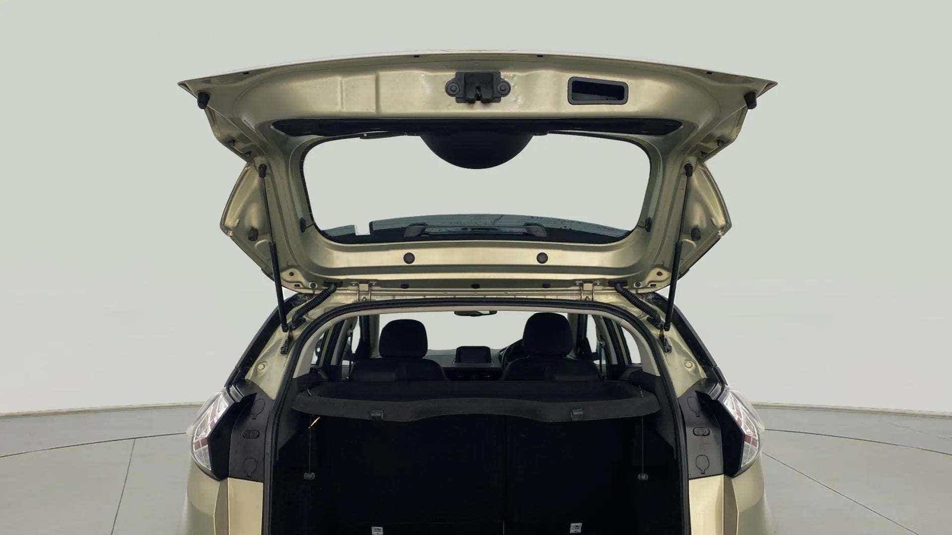 Boot space view of a Tata Nexon 2017-2023