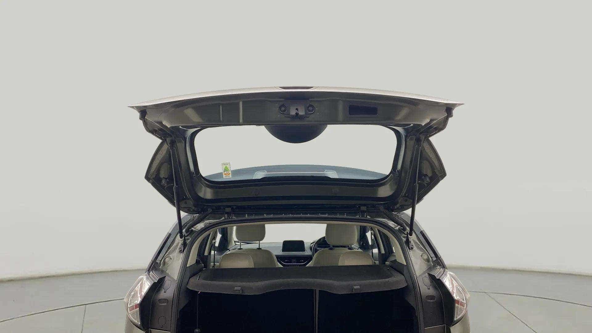 Boot space view of a Tata Nexon 2017-2023