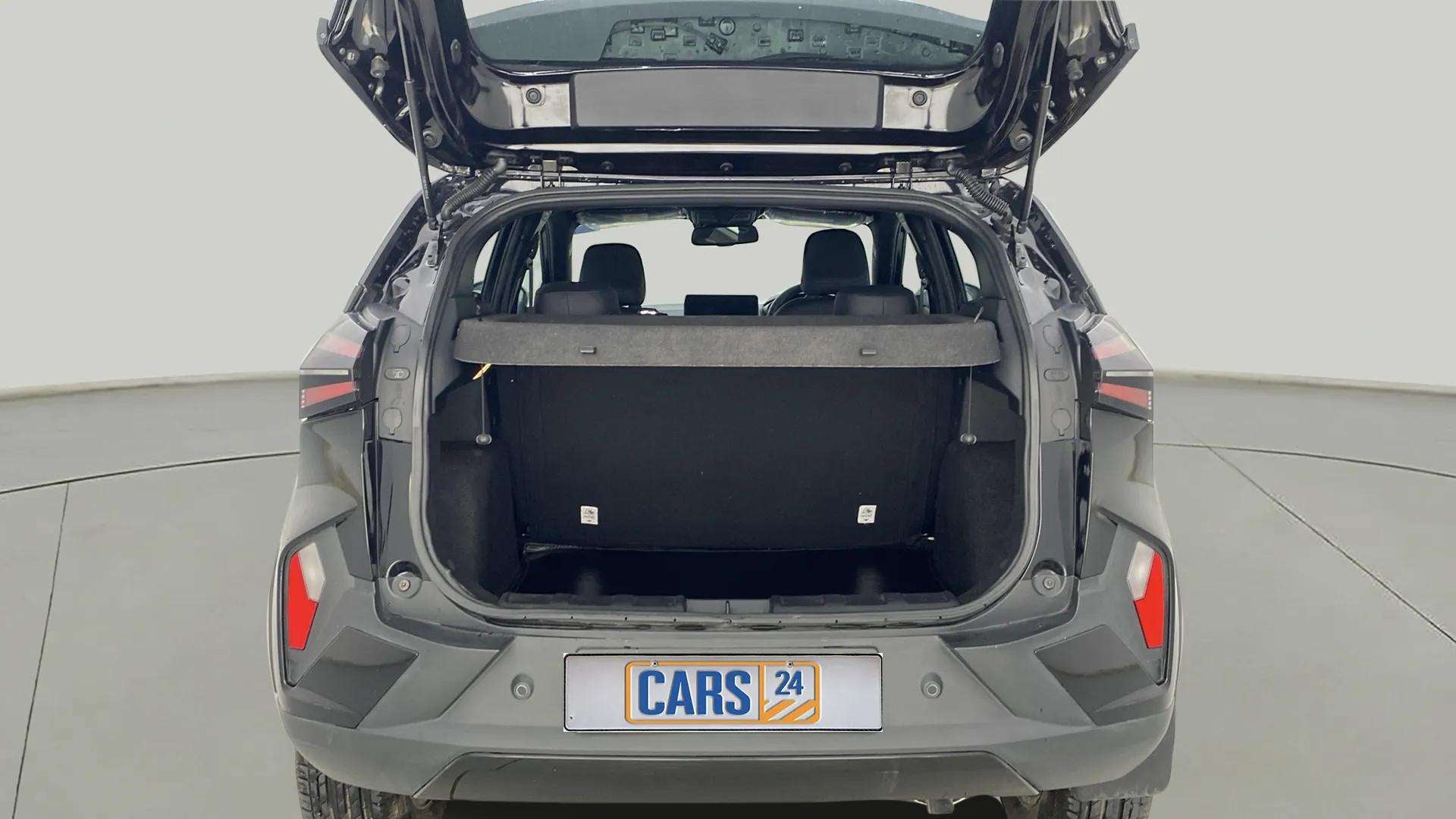 Boot area of a Tata Nexon