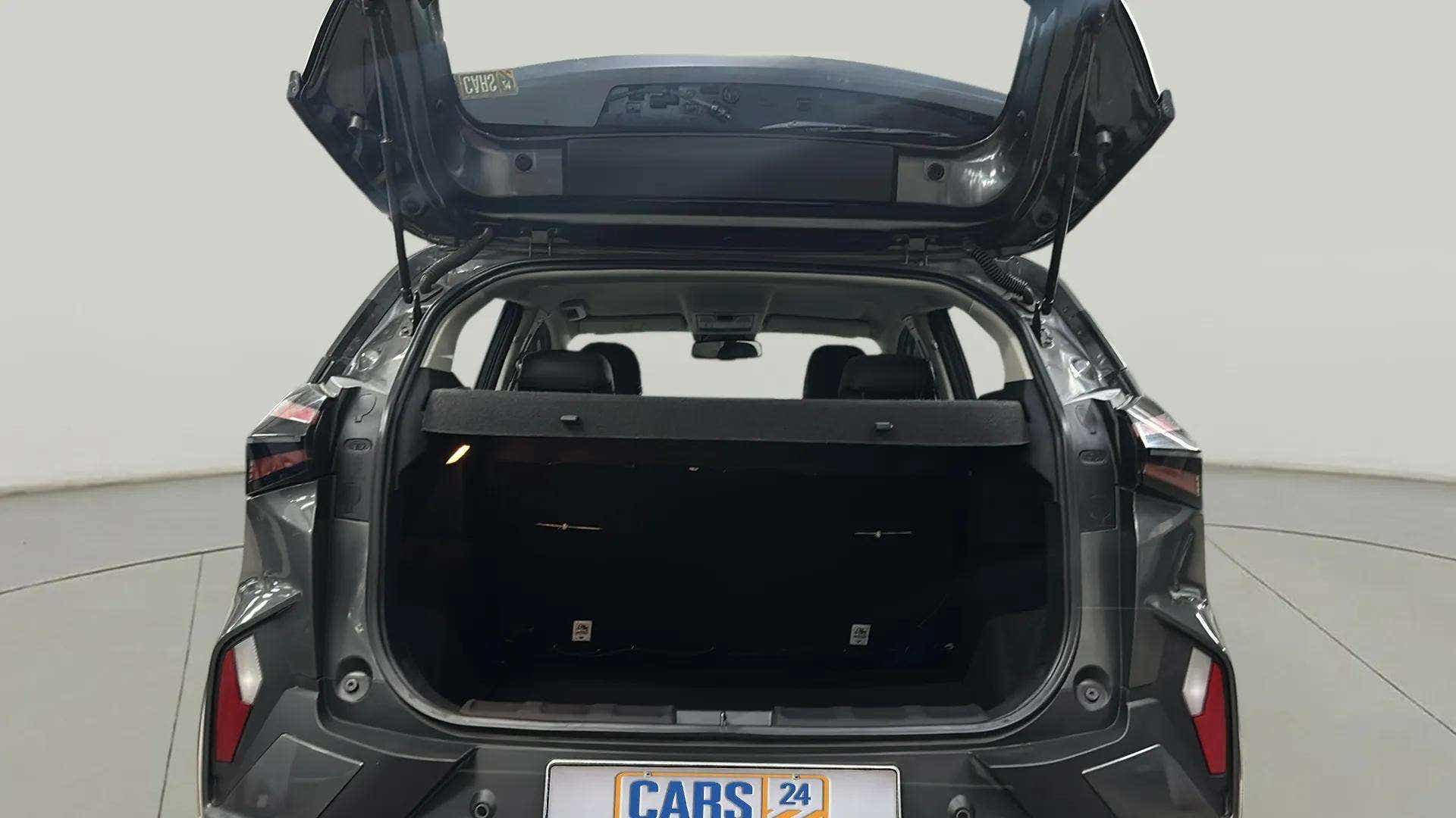 Boot space view of a Tata Nexon