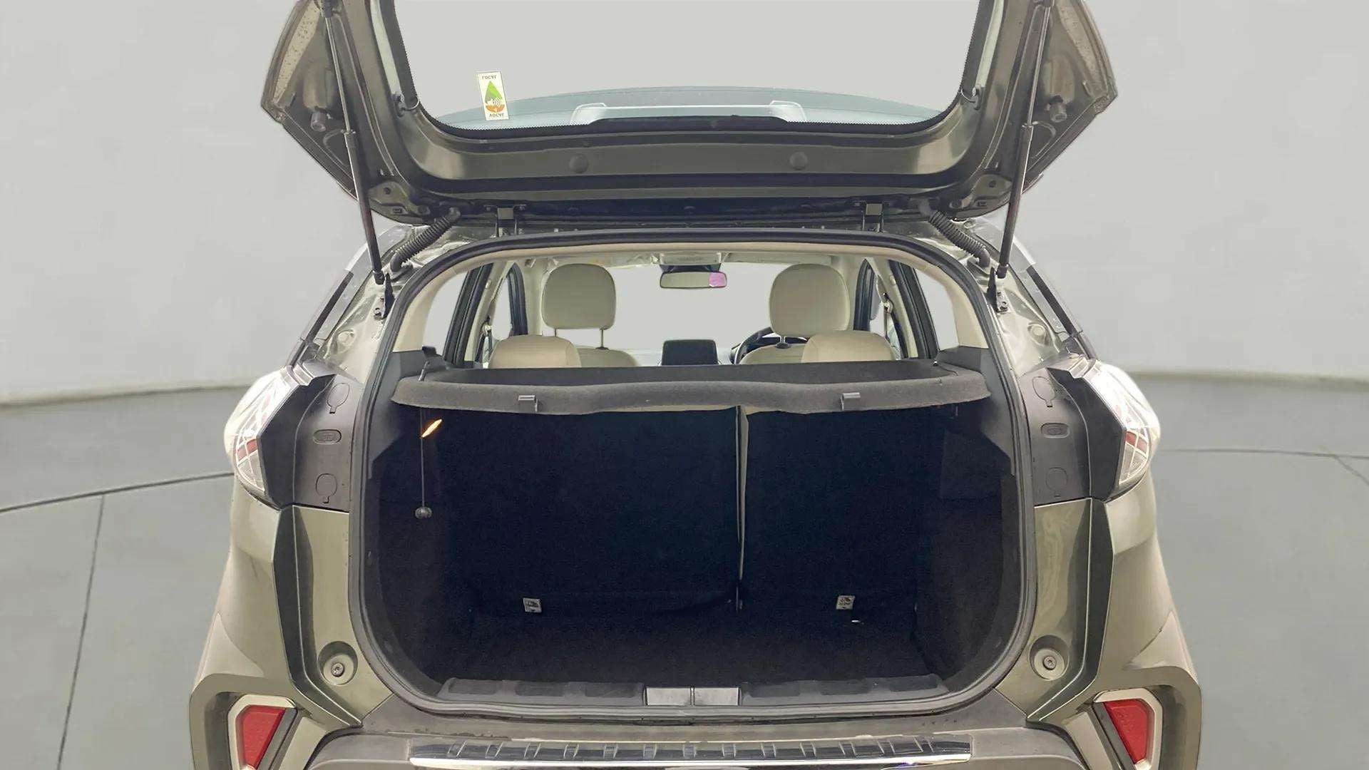 Boot area view of a Tata Nexon 2017-2023