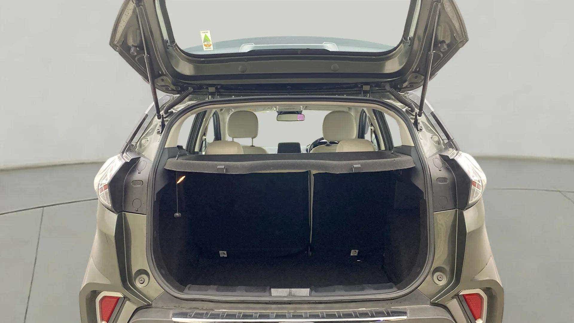 Boot area view of a Tata Nexon 2017-2023