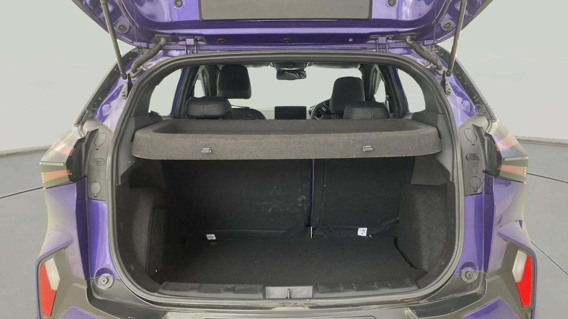 Boot space view of a Tata Nexon