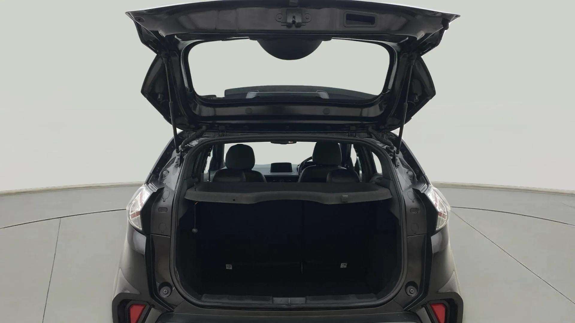 Boot space view of a Tata Nexon 2017-2023