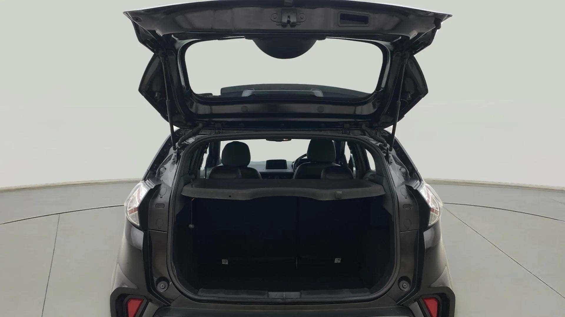 Boot space view of a Tata Nexon 2017-2023