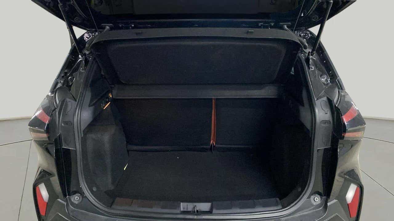 Boot space view of a Tata Nexon