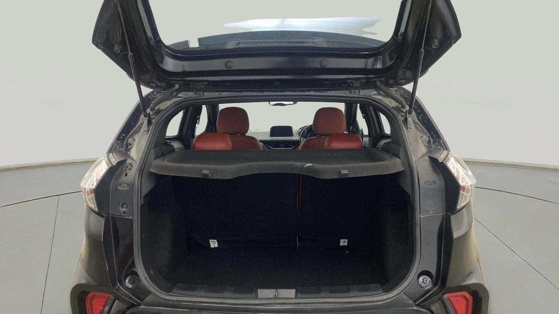 Boot space view of a Tata Nexon 2017-2023