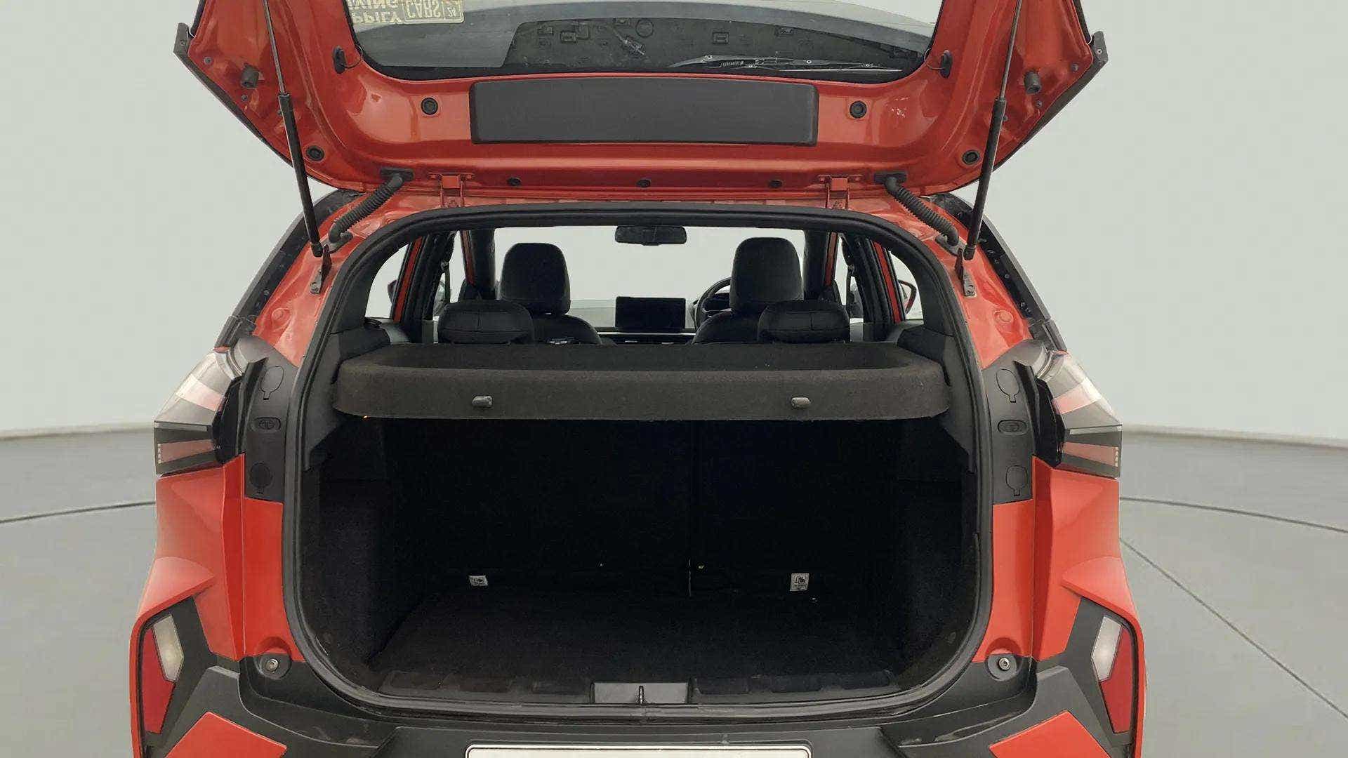 Boot space area of a Tata Nexon 2017-2023