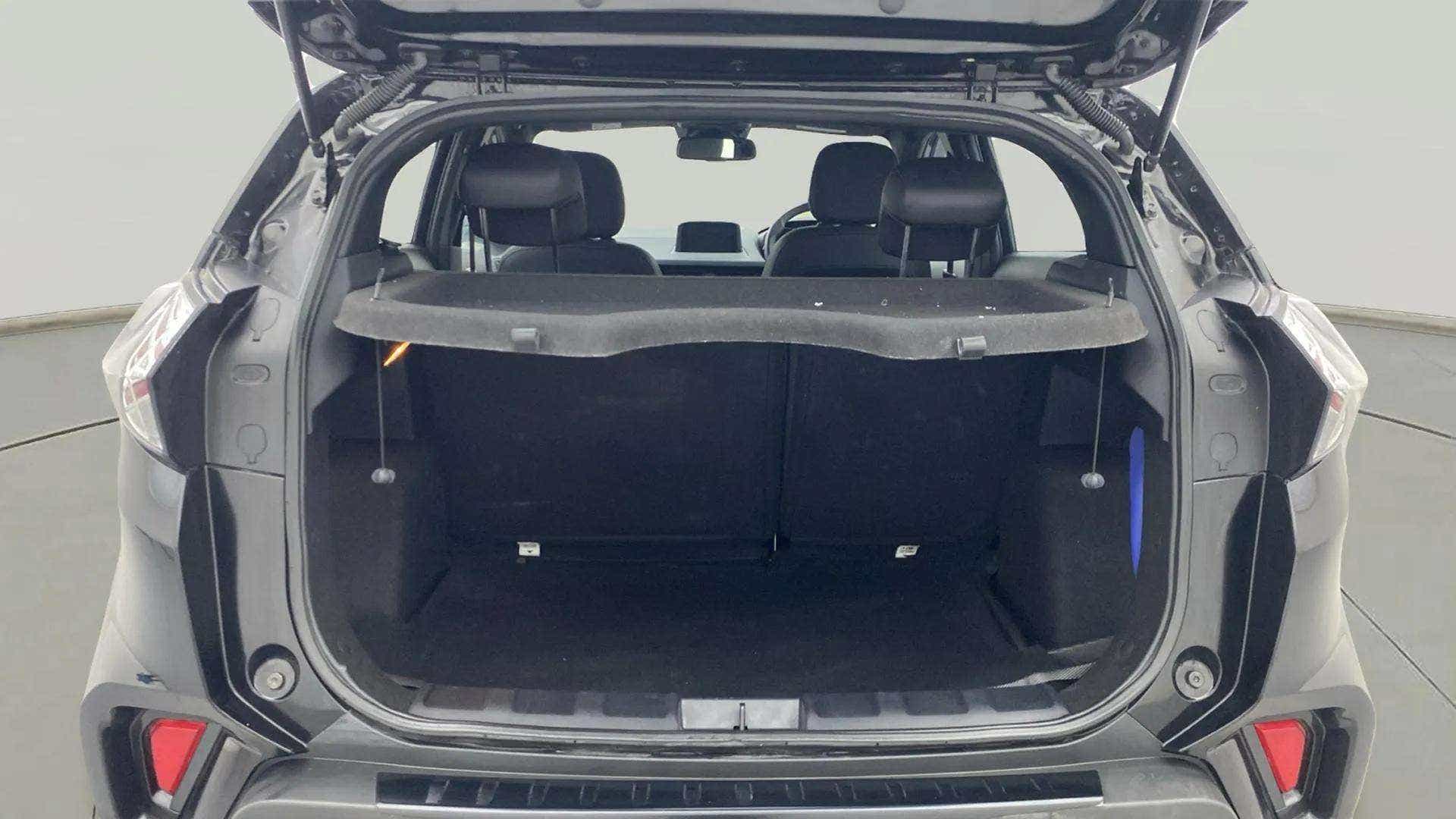 Boot space view of a Tata Nexon 2017-2023