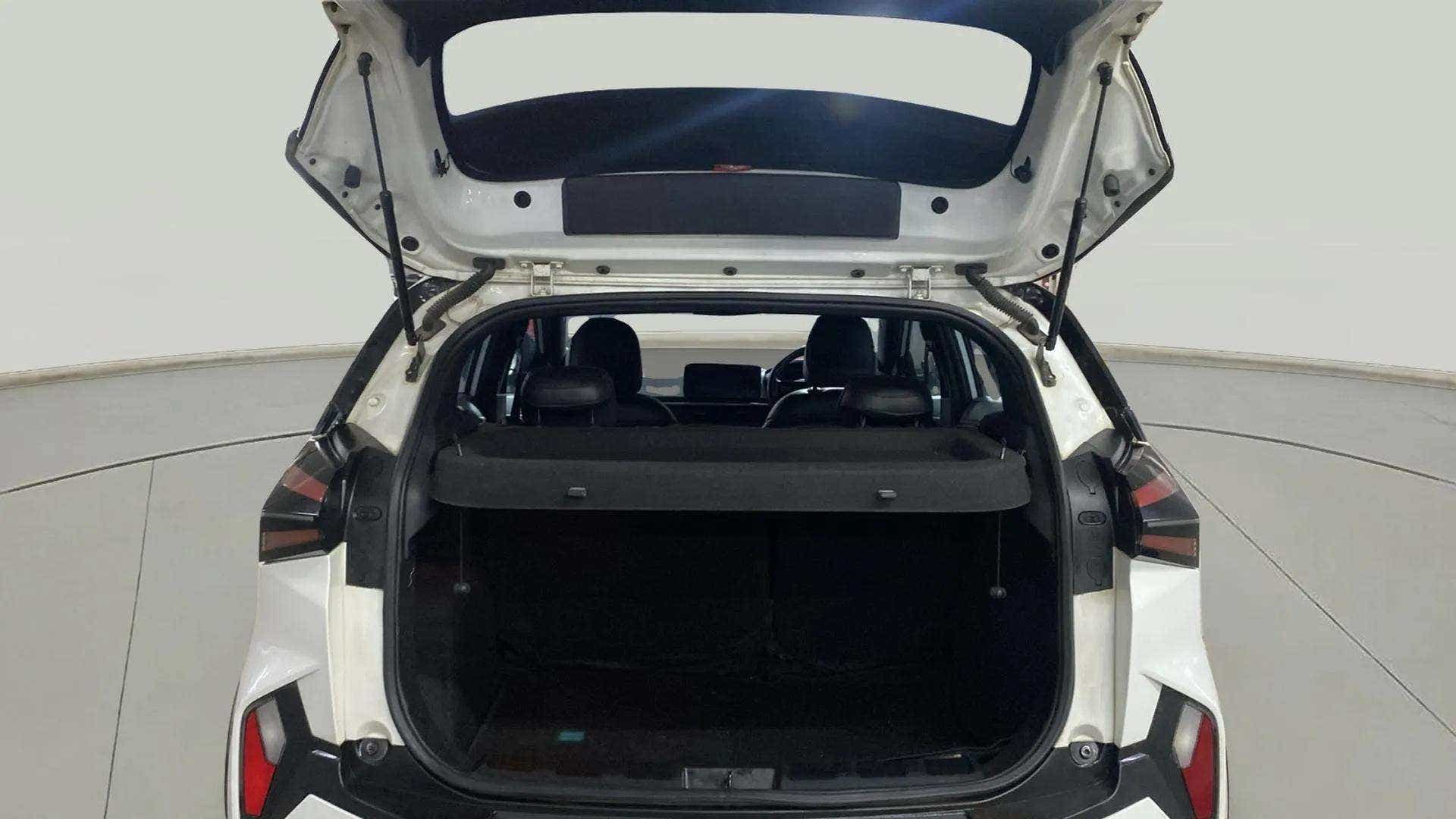 Boot space view of a Tata Nexon 2017-2023