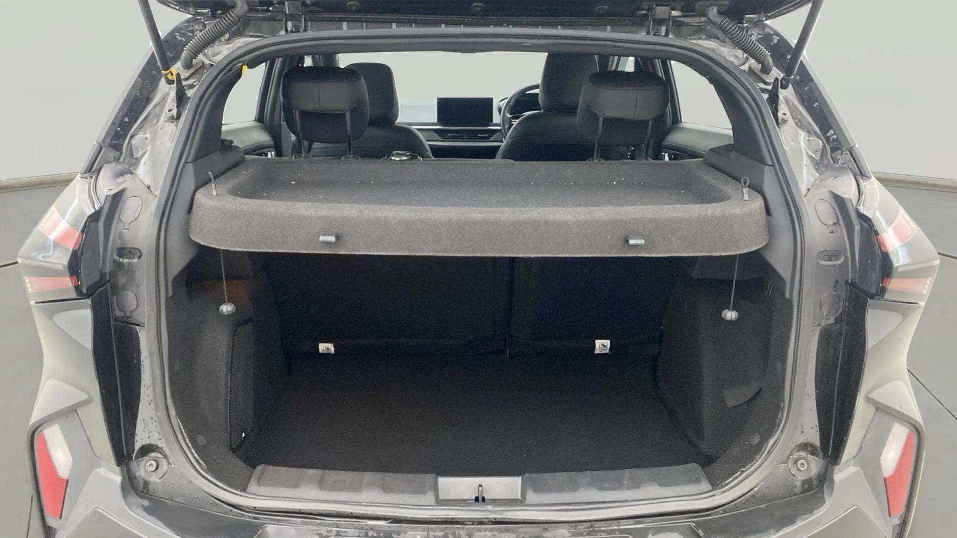Boot space view of a Tata Nexon