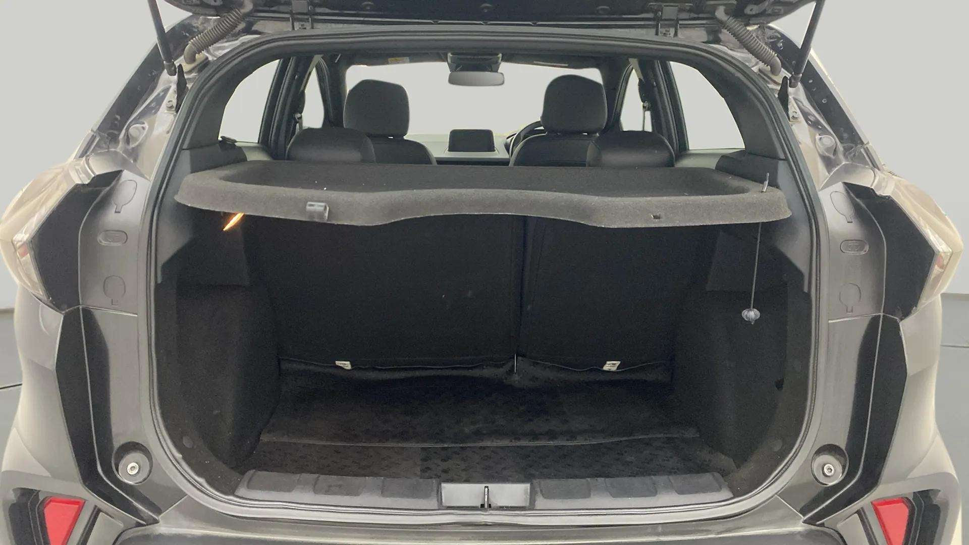 Boot space view of a Tata Nexon 2017-2023