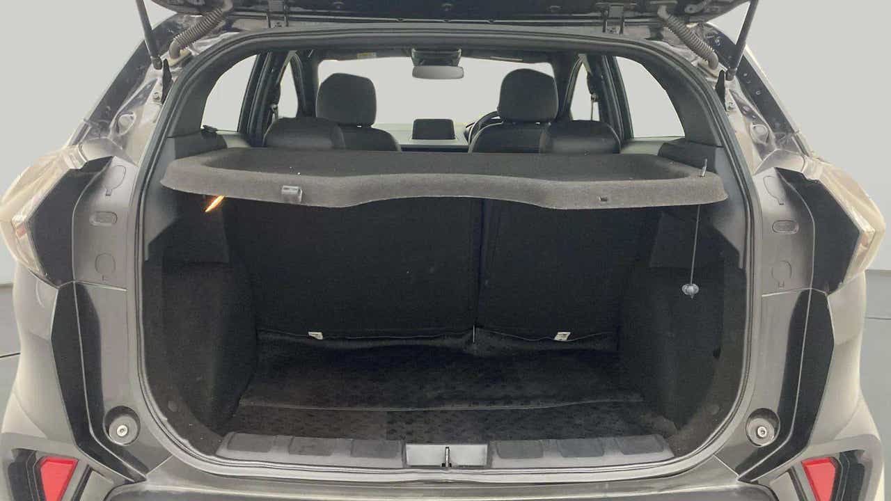 Boot space view of a Tata Nexon 2017-2023