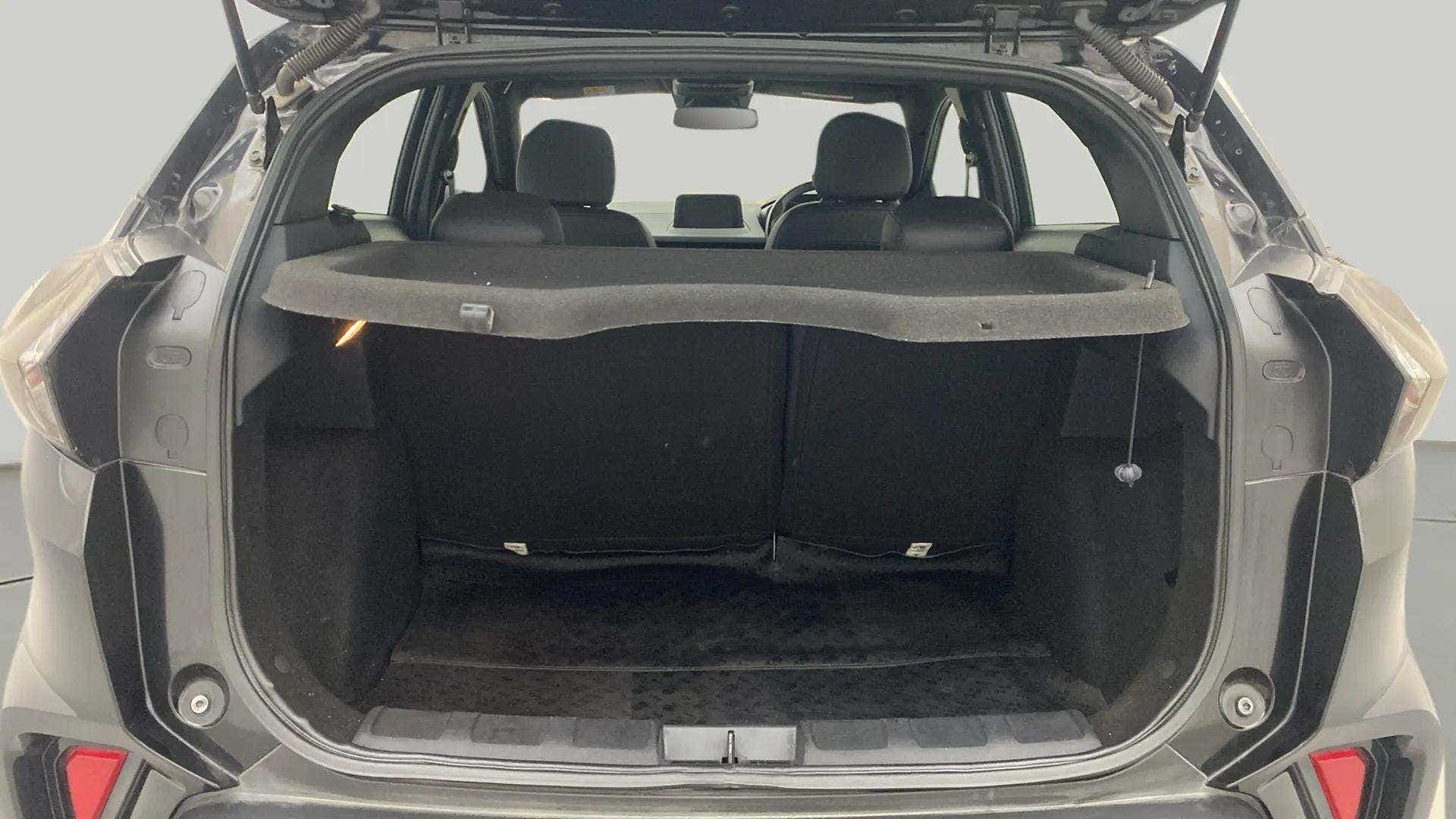 Boot space view of a Tata Nexon 2017-2023