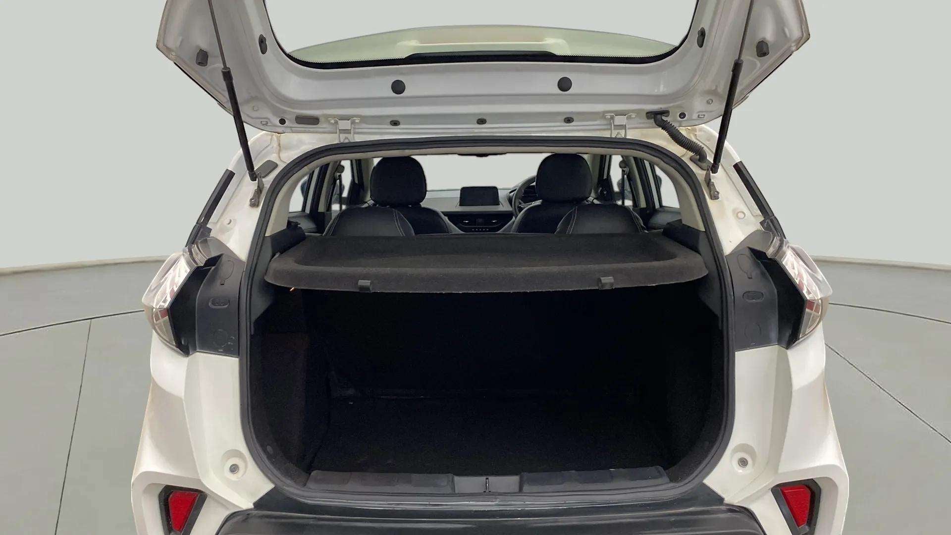 Boot space view of a Tata Nexon 2017-2023