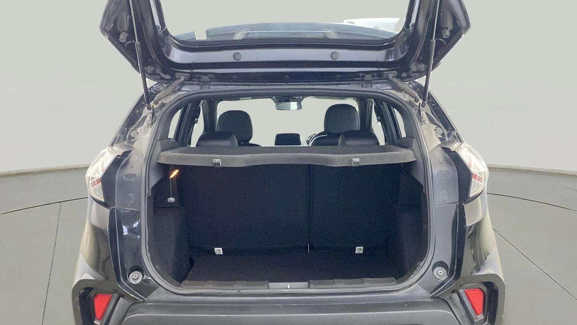 Boot space view of a Tata Nexon 2017-2023