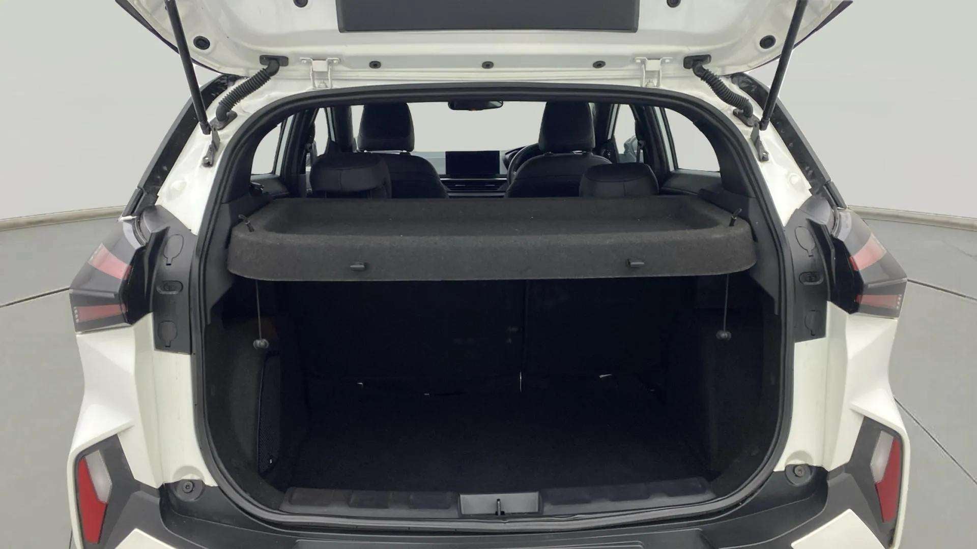 Boot space view of a Tata Nexon