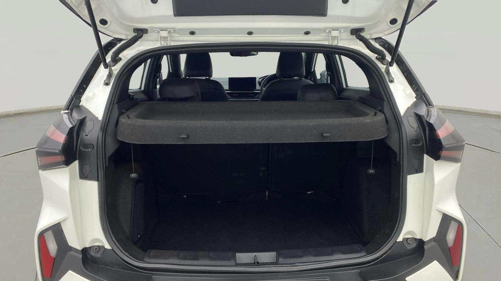 Boot space view of a Tata Nexon